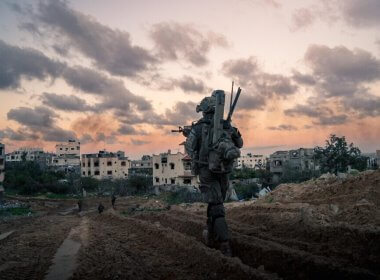 IDF forces operating in the Gaza Strip. (IDF)