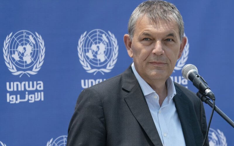 UNRWA Commissioner-General Philippe Lazzarini. AP