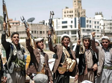 Houthi rebels in Yemen. AFP
