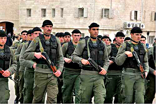 US-trained Palestinian Security Force. carolineglick.com
