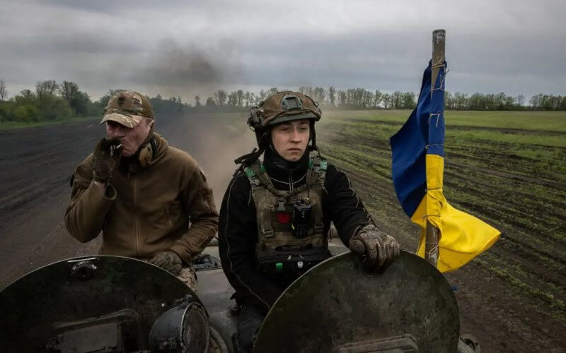 The 28th Mechanized Brigade of the Ukrainian Army. New York Times