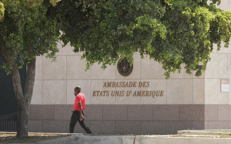 US Embassy in Haiti. Reuters
