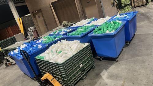 More than 3,600 pounds of meth seized in one shipment of peppers and tomatillos. U.S. Cutsoms and Border Protection