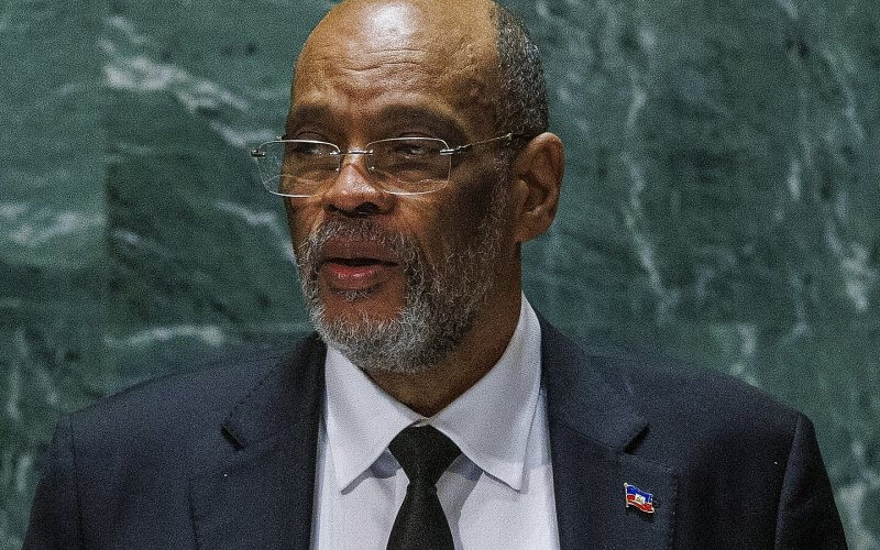 Haiti's Prime Minister Ariel Henry during the 78th session of the United Nations General Assembly at the United Nations in New York on Sept. 22, 2023. EFE
