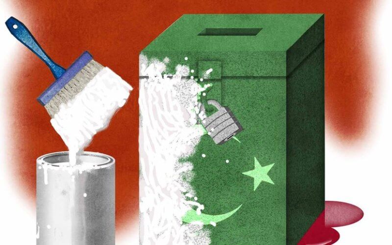 Whitewashing political Islamism for democracy illustration by Alexander Hunter/The Washington Times