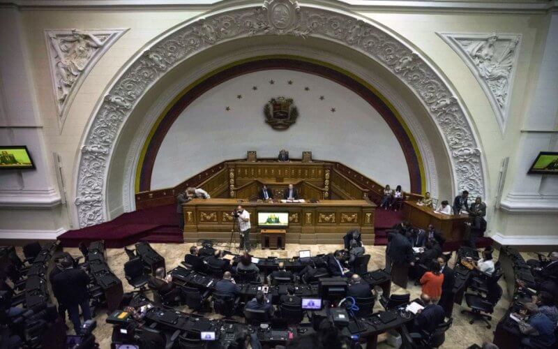 A session of Venezuela’s Parliament in Caracas. Shutterstock