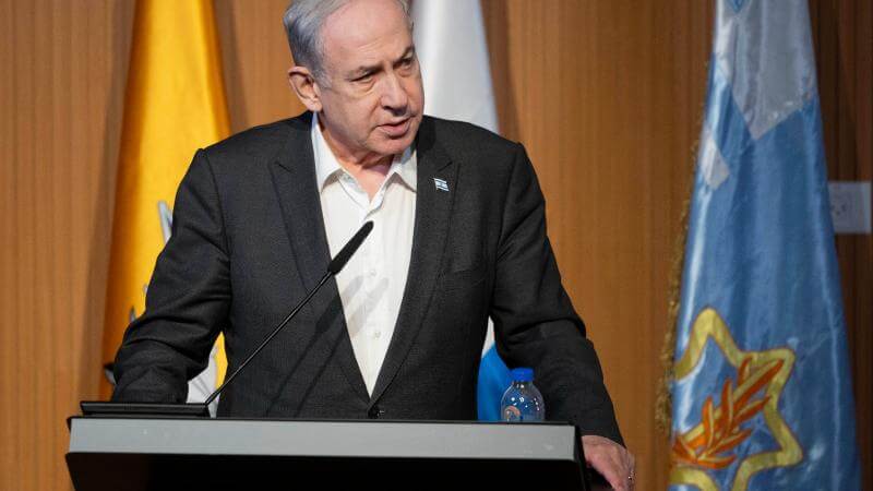 Israeli Prime Minister Benjamin Netanyahu. justthenews.com