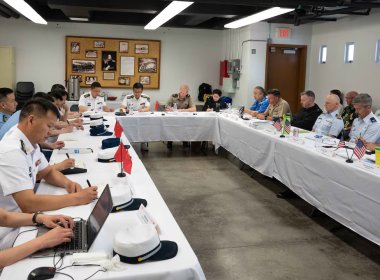 Military representatives from U.S. Indo-Pacific Command, U.S. Pacific Fleet, and U.S. Pacific Air Forces met with China’s People's Liberation Army representatives for the Military Maritime Consultative Agreement Working Group in Honolulu, April 3-4, 2024. Petty Officer 1st Class Randi Brown