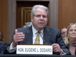 Comptroller General of the United States Gene Dodaro testified before a U.S. Senate subcommittee on Wednesday, June 14, 2023. U.S. Senate