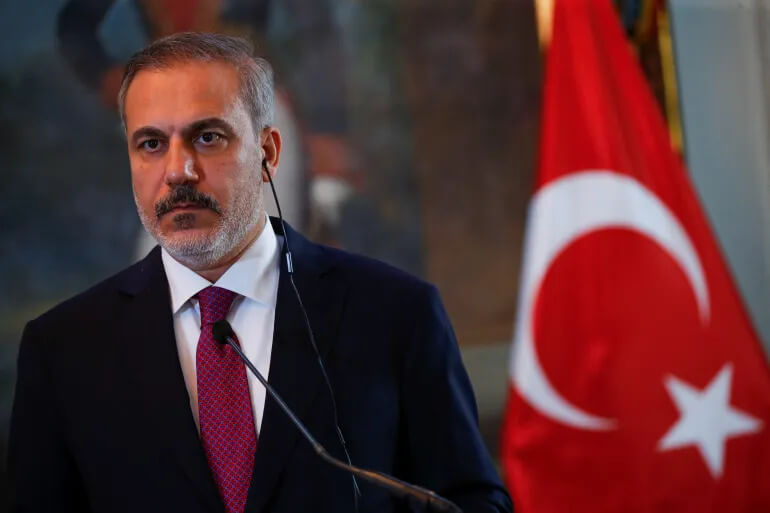 Turkish Foreign Minister Hakan Fidan. Reuters