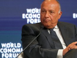 Egypt's Foreign Minister Sameh Shoukry. AFP