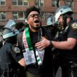 De Los Santos was among the protesters arrested. nypost.com