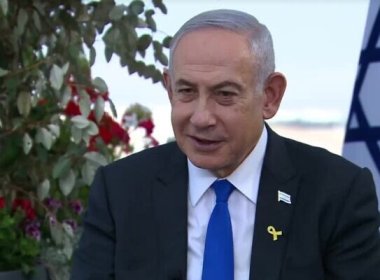 Prime Minister Benjamin Netanyahu, May 9, 2024. timesofisrael.com