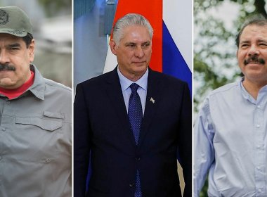 Nicolás Maduro, Miguel Díaz-Canel y Daniel Ortega. shutterstock.com