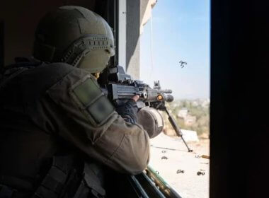 IDF troops operate in Gaza. June 11, 2024. IDF