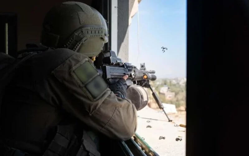IDF troops operate in Gaza. June 11, 2024. IDF