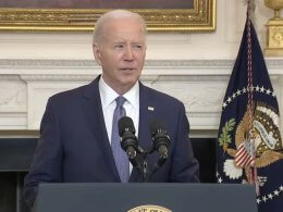 Joe Biden speaks on Friday, May 31, 2024. The White House