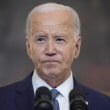 Joe Biden delivers remarks on the Israel-Hamas war on May 31. AP