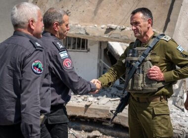 Lt. Gen. Herzi Halevi in Kiryat Shmona, June 4, 2024. IDF