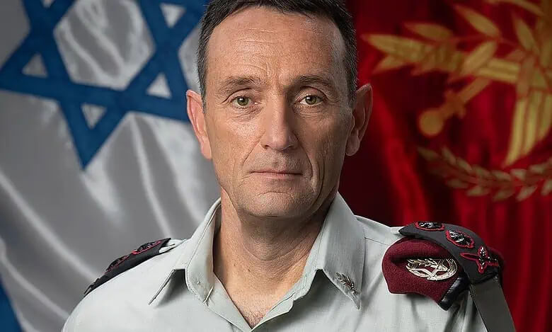 Israeli military chief Herzi Halevi. IDF