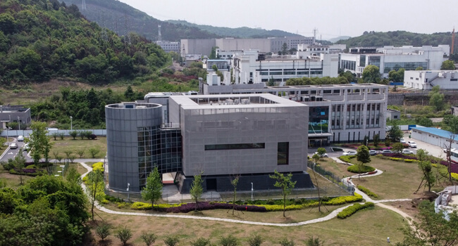 The Wuhan Institute of Virology. AFP