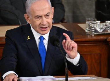 Israeli Prime Minister Benjamin Netanyahu addresses Congress on July 24, 2024. U.S. Congress
