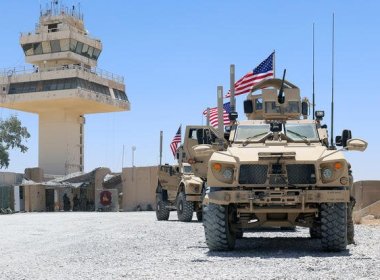 Al Asad Air Base in Iraq. U.S. Army