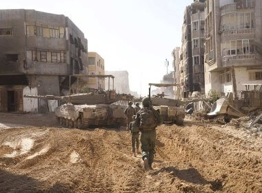 Israeli forces during Gaza ground operations. IDF