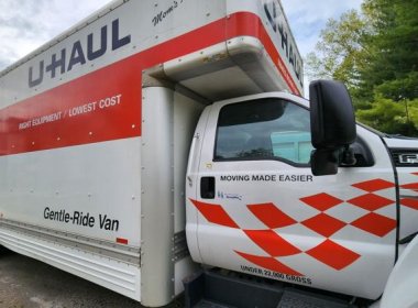 A U-Haul truck pictured in Illinois. Greg Bishop / The Center Square