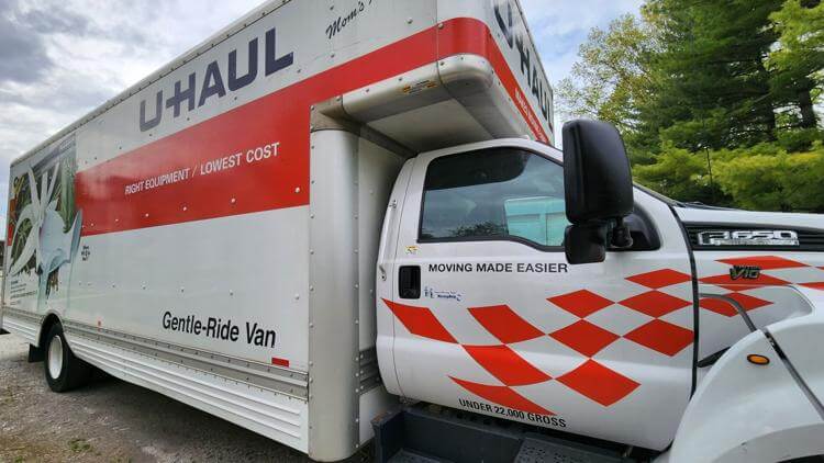 A U-Haul truck pictured in Illinois. Greg Bishop / The Center Square