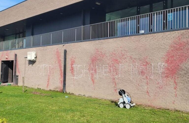 Vandalism ahead of the European Youth Ultimate Championship. De Standaard.