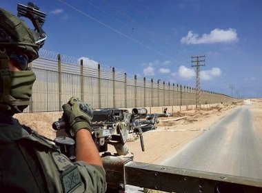 IDF forces on the Philadelphi Corridor. Ziv Koren