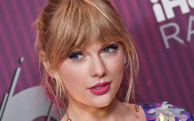 Taylor Swift at the Heart Radio Music Awards in Los Angeles, CA. shutterstock.com