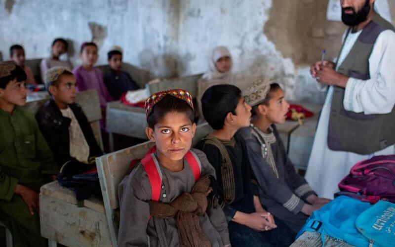 A school in Afghanistan. unicef.ca