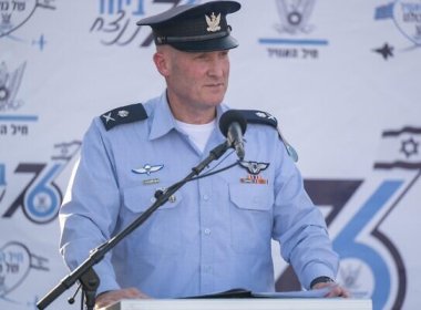 IAF chief Maj. Gen. Tomer Bar speaks at a graduation ceremony for pilots, June 27, 2024. IDF