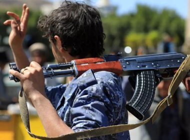 A fighter loyal to Yemen's Houthi rebels. AFP