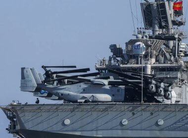 Two U.S. Marines stationed aboard the USS Wasp were attacked in Turkey on Monday. Reuters