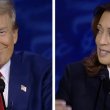 Former President Donald Trump and Vice President Kamala Harris. PBS via ABC News feed