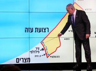 Israeli Prime Minister Benjamin Netanyahu during a news conference in Jerusalem, Sept. 2, 2024. AP