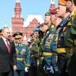 Russian President Vladimir Putin inspects soldiers in Red Square. kremlin.ru