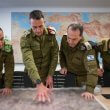 IDF Chief of Staff Lt. Gen. Herzi Halevi (second from left) approves plans for strikes in Lebanon, September 23, 2024. IDF