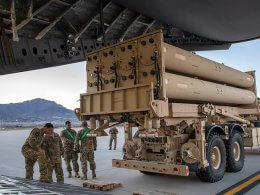 The U.S. says it is sending Israel a THAAD battery to bolster the country's air defenses. U.S. Air Force