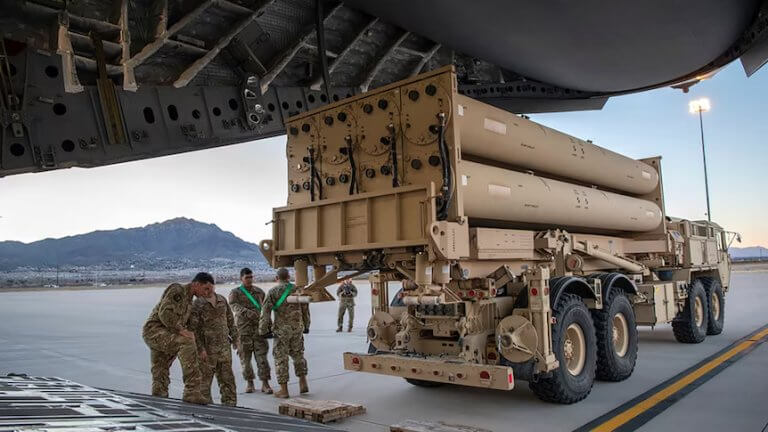 The U.S. says it is sending Israel a THAAD battery to bolster the country's air defenses. U.S. Air Force