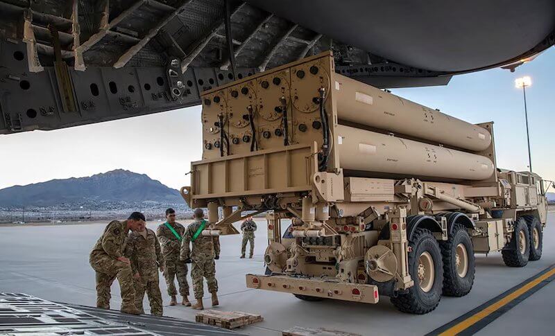 The U.S. says it is sending Israel a THAAD battery to bolster the country's air defenses. U.S. Air Force