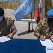 UNIFIL handing over one of its positions to the Lebanese Armed Forces in 2021. unmissions.org