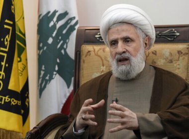 Hezbollah's de facto leader Naim Qassem. AP