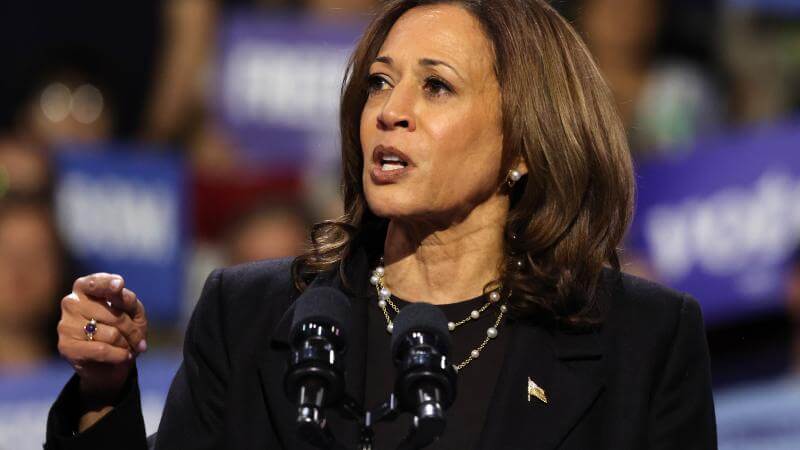 Vice President and Democratic presidential candidate Kamala Harris. Getty