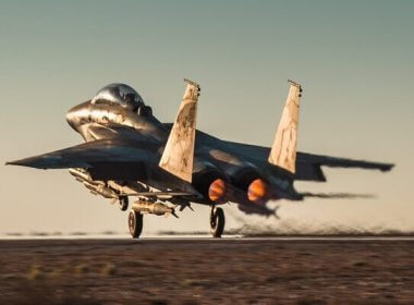 An Israeli F-15 of the IAF's 69th Squadron. IDF