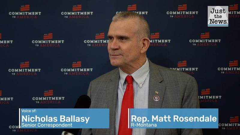 Rep. Matt Rosendale. justthenews.com