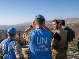 The IDF and UNIFIL coordinate activity on the Israeli-Lebanese border. IDF